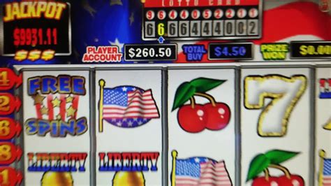 liberty 7 slot machine payout